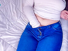 Hot college roommate waiting for me in the room to fuck hard! Big ass in tight jeans