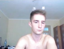 Polish Cute Boy Shows His Round Smooth Ass On Cam