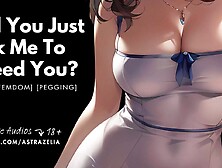 [Asmr] Mom Taskmaster Pegging Leads To Breeding Your Gap [Audio Roleplay] [Femdom] [Thong-On] [Breeding]