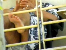 exhibit granny on balcony spy 1