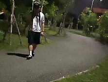 FN023 I dressed in my junior high school uniform