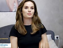 Sultry brunette Free show giveaway