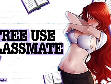 Free-Use Nerdy Girl Fucked In The Library - Hentai Asmr Audio Roleplay Yumprincess