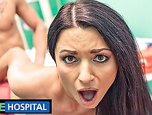 Polish Milf Ania Kinski Show Off Her New Breasts To Her Doctor - Fake Hospital