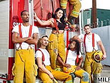 MILFy featuring Eva Angelina's blowjob scene