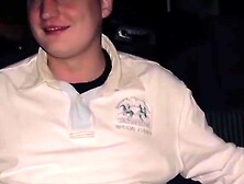 Threesome Frenzy! Sex in Car with Hot Blonde & Brunette Pornstars