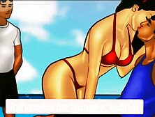 Hot animated, indian aunty