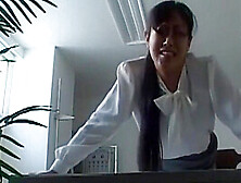 Asian Schoolgirl Paddle Spanks With Naughty Teacher