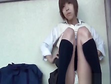 Uniformd Asian Teenager Sucks