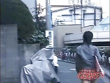 Sweet little chick getting followed during wicked sharking scene