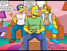 During The Time That playing clip games,  allies bang the mother I'd like to fuck!!! The Simptoons,  Simpsons porn