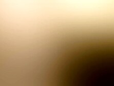 Aged woman banged on a car outdoor