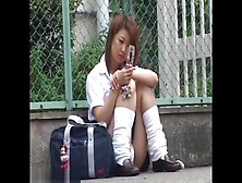 Supreme Japanese Whore In Public Place