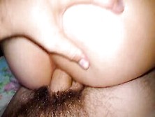 Mother I'd Like To Fuck Sat With Her Booty On Her Stepson Knob.  Anal And Oral Job