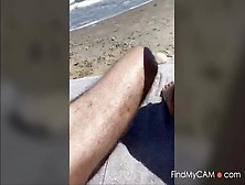 Beach play on Periscope