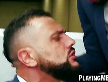 PlayingMen. com - Vicious men bangs Andrea Suarez's tight workmate hole