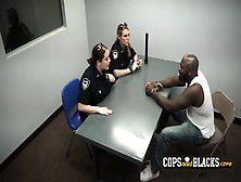 Random Criminal Forced To Have Interracial Sex With Dominant Cops