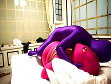 Zentai Japanese Rope Bondage Session Hinako