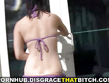 Humiliate that whore - Wild sex play and rough drilling