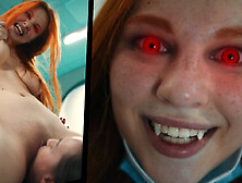 18 Year Old Redhead Vampire Mesmerizes Josephine Jackson Into Lesbian Pleasure