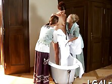 Lesbian fun from teens