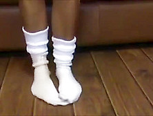 What's Under Her White Hooter's Socks Pov