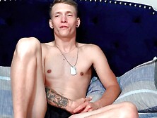 Inked Webcam Dude Ryker Ryland Jerks Off With His Fans