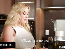 MILFY Butt-sex-hungry mom Savannah seduces her son's friend