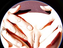 My clitoris takes a peek at the sun