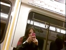Women Check Out Guys Crotch Bulge On Train