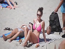 Those Tots Look Perfect In That Pink Bikini