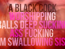 Big Black Cock Lessons (Sissy Submission)
