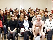 performance art - an excuse to get naked in public