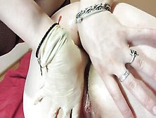 Anal And Vaginal Fisting With Medical Gloves Mature Bbw Milf Lesbians