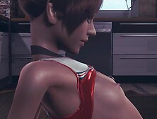 Adult 3D cartoon shows lovely cheerleader being spanked and dominated