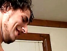 Straight thug has some fun with the pumpkin he is banging