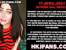 Hotkinkyjo with Big Spiked Dildo from JohnThomasToys in Behind & Ass Sex Fisting Prolapse