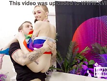 90-Pound Bitch Breezy Bri Meets Up With Bryan Gozzling For Extraordinary Sex!