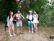 Hot Sexy Girl Rimming Guy Ass Fucked