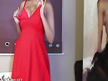 Ellie Roe - Ellie's Red Dress - Cosmidnet