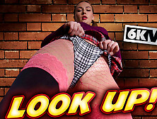 Look Up! - Panty Close Up Fetish Stockings Darling