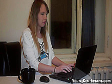 Young Courtesans - Aubrey - Courtesan Pussy Creampied