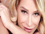 Hot blonde Emma Hix sucks dick ass to mouth opens wide