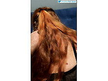 POV Fucking Thick Redhead MILF With Butt Plug In Her Ass