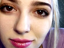 POV JOI with young very busty cutie - solo