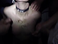 Bukkake Im Pornokino Mit Masken-lady