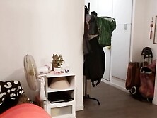 LaurenFR - rubber doll lady boy trap sissy femboy crossdresser in full body latex catsuit