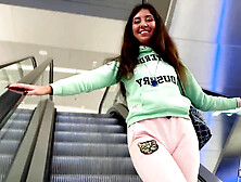 Wild outdoor romp in a public restroom with Kattyanddis