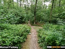 During the time that hiking I saw a stranger bound up at a cum station, I gave him a tugjob