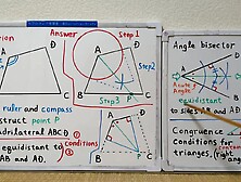 Tokyo 2024-first [1]Q9 Draw an Angle Bisector. [JapanMath]